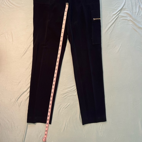St. John Size 2 Navy Blue Slacks - Picture 5 of 5